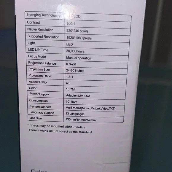 Projector - Picture 2 of 5